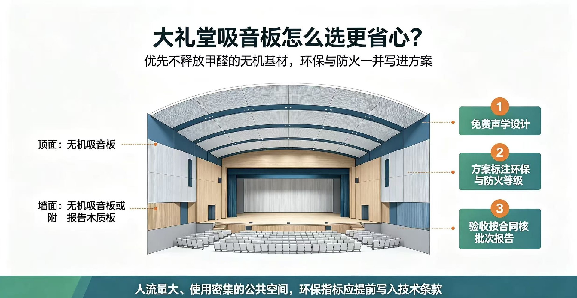 文化宫：吸音板环保等级 E0、E1 怎么认，检测报告怎么查
