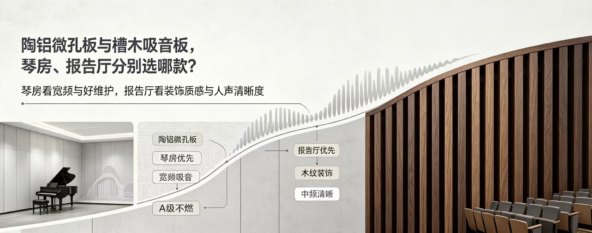 为什么免费声学设计，是选吸音板厂家的隐藏加分项？